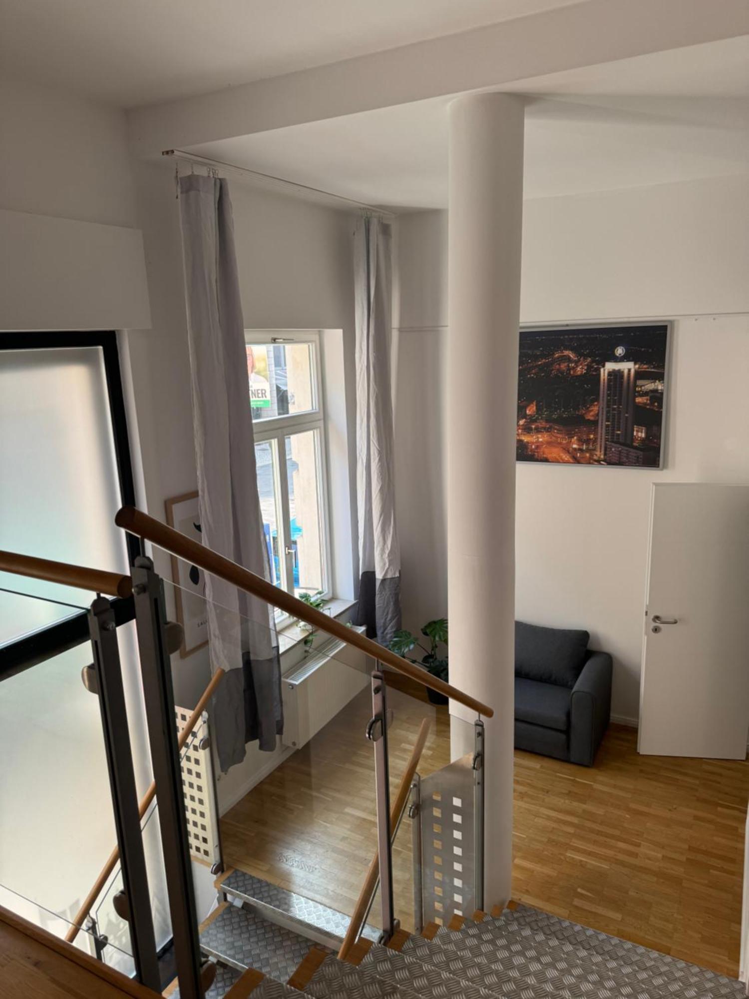 Appartment-Loft "Moonart" Leipzig-Zentrum Buitenkant foto