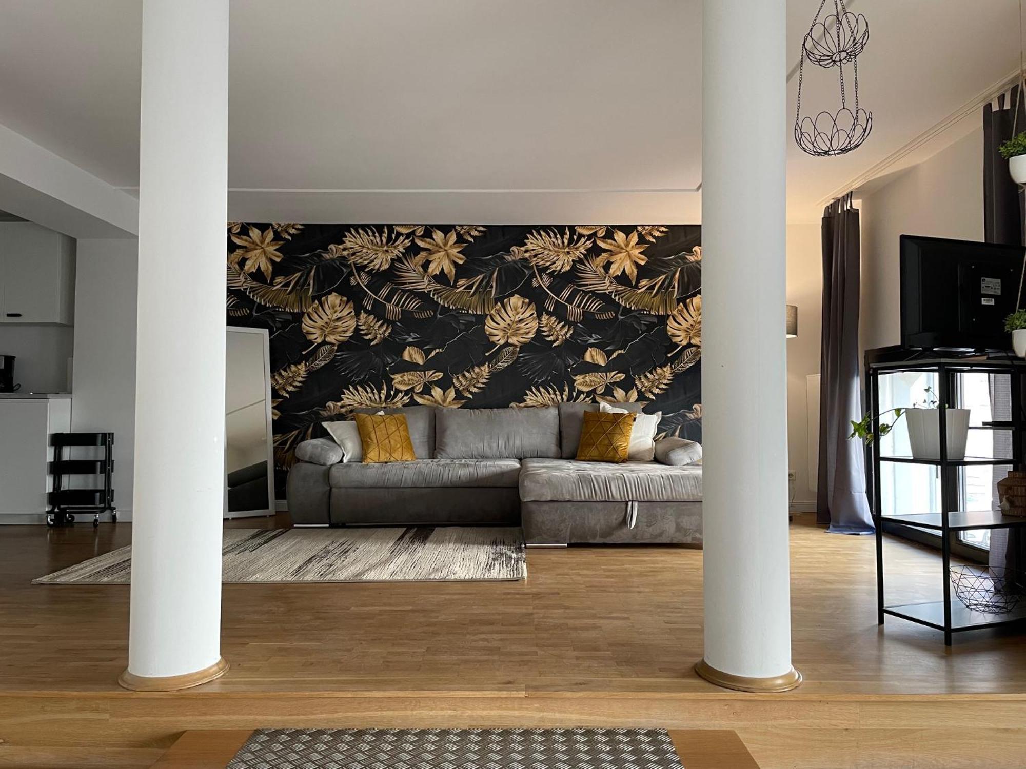 Appartment-Loft "Moonart" Leipzig-Zentrum Buitenkant foto